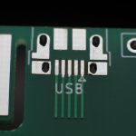 USB Connector After First Rework