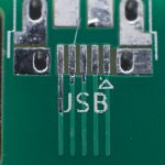 Micro USB Mask Erosion 2mm in Length